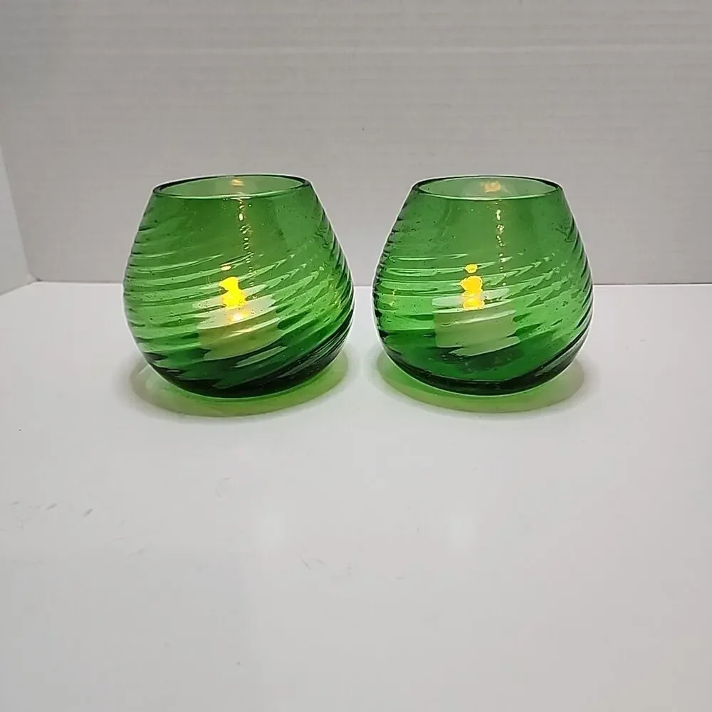 Unmarked hand blown